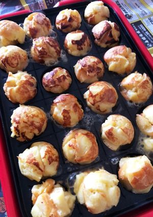 たこ焼き器でコロコロフレンチトースト-レシピのメイン写真