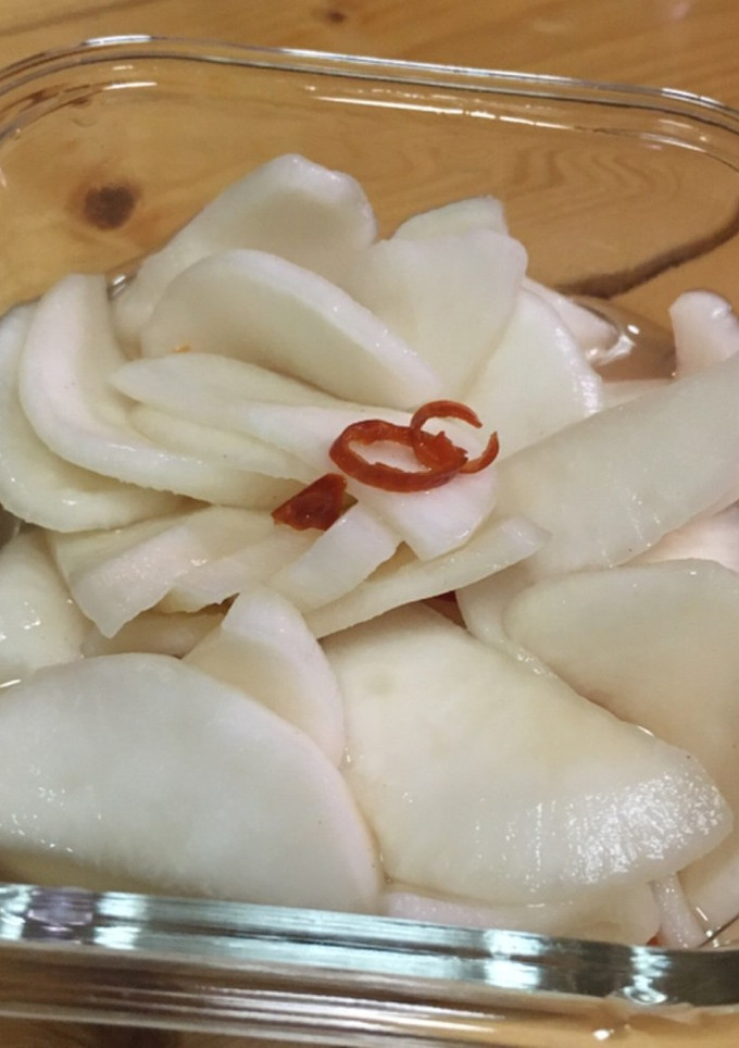 小かぶの千枚漬け　簡単甘酢で箸休め-レシピのメイン写真