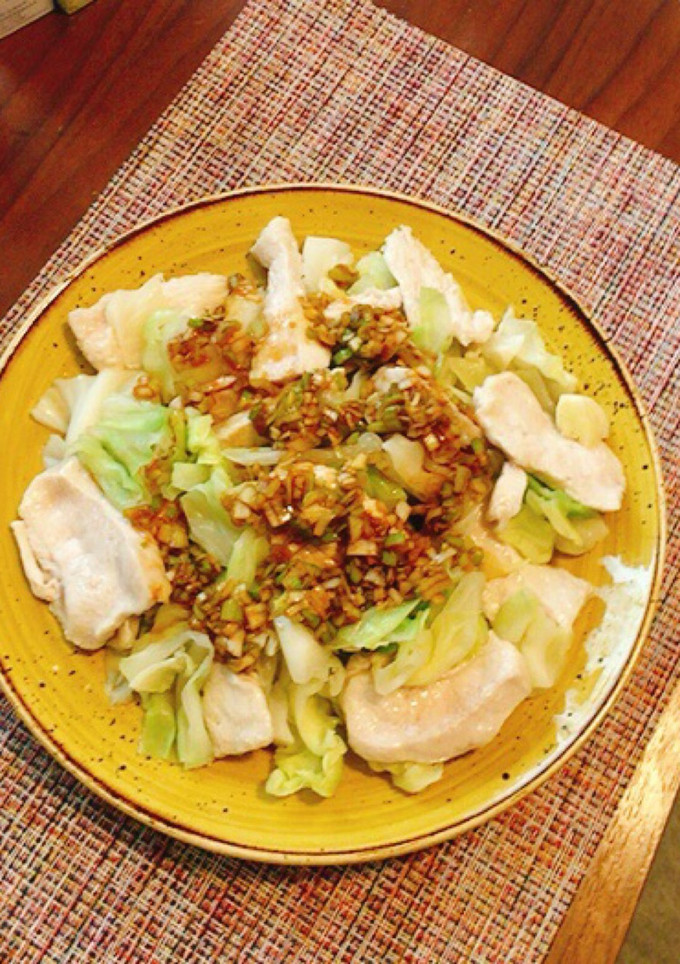 ネギだれで♪鶏むね肉とたっぷりキャベツ✨-レシピのメイン写真