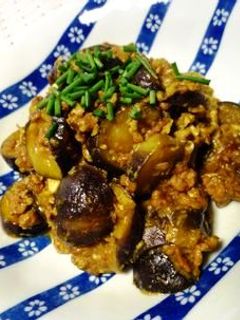 ◈ナスとひき肉のカレ-卵とじ炒め◈-レシピのメイン写真
