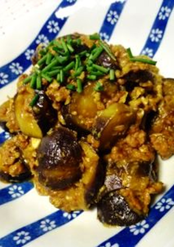 ◈ナスとひき肉のカレ－卵とじ炒め◈-レシピのメイン写真