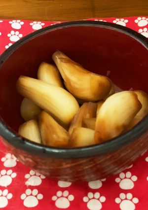 ラッキョウの醤油漬け♡簡単少ない漬け汁で-レシピのメイン写真