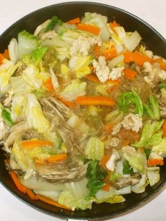 鶏ひき肉白菜の中華風炒め♪簡単-レシピのメイン写真