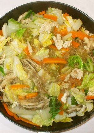 鶏ひき肉白菜の中華風炒め♪簡単-レシピのメイン写真