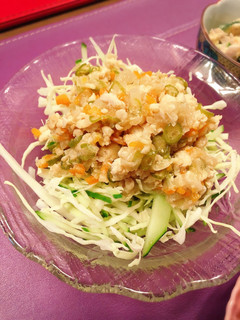 キャベツと胡瓜で食べる挽肉野菜炒め-レシピのメイン写真