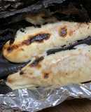 簡単おつまみ☆昆布香るふぐの白子包み焼き