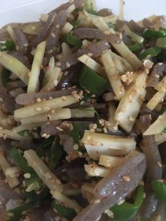 ピーマンとこんにゃくのきんぴら-レシピのメイン写真