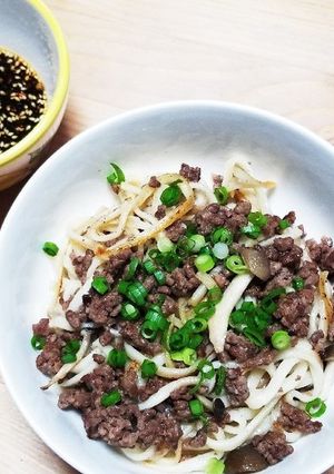 餃子味のうどん(^^)-レシピのメイン写真