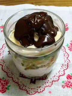 キウイのチョコレートパフェ mini-レシピのメイン写真