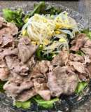 暑い夏に…さっぱり牛しゃぶサラダ