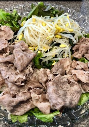 暑い夏に…さっぱり牛しゃぶサラダ-レシピのメイン写真