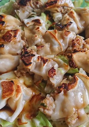 餃子deお好み焼き-レシピのメイン写真