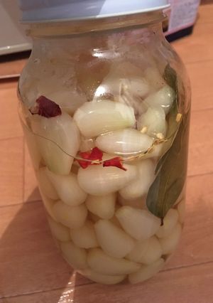 ピクルス液でラッキョウ漬け-レシピのメイン写真