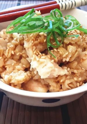 簡単♡オートミールとサラダチキンで鶏飯風-レシピのメイン写真
