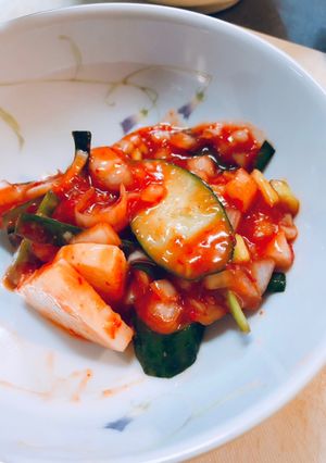 豆板醤を使ったヤンニョム風キムチ-レシピのメイン写真