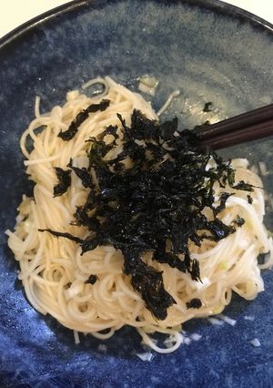 混ぜるだけ！そうめんの柚塩混ぜそば-レシピのメイン写真