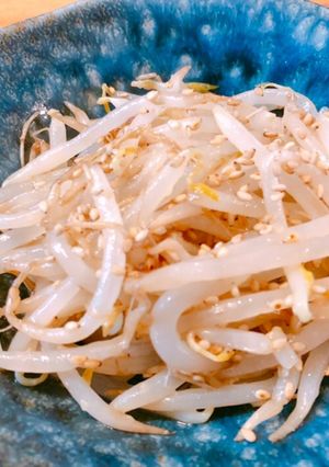レンジで簡単☆やみつきもやしのナムル-レシピのメイン写真