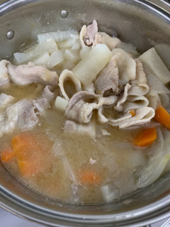 麦味噌を使った豚汁-レシピのメイン写真