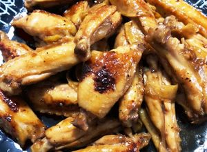 手羽中肉のはちみつ醤油からめ焼き-レシピのメイン写真
