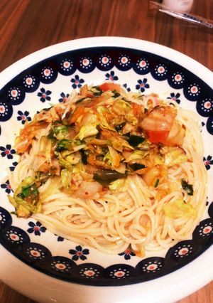 ひやむぎビビン麺-レシピのメイン写真