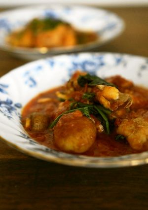 鶏ときのこのトマトソース煮-レシピのメイン写真
