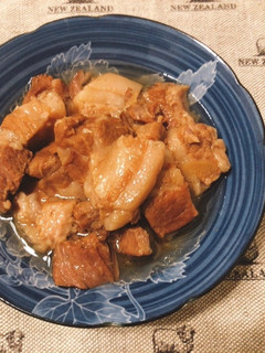 男子大学生の豚の角煮-レシピのメイン写真
