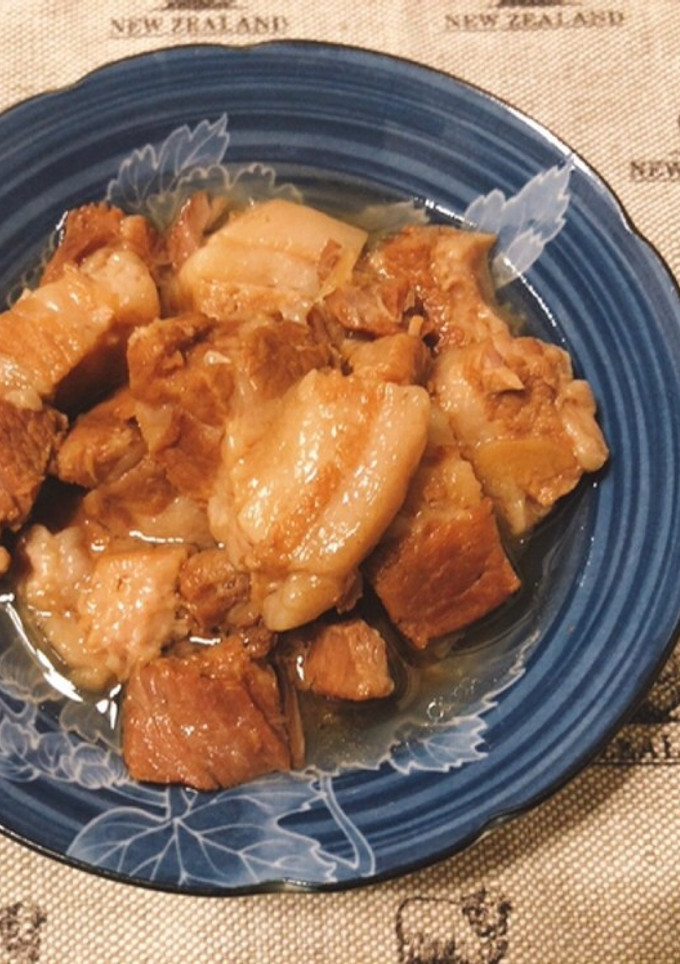 男子大学生の豚の角煮-レシピのメイン写真