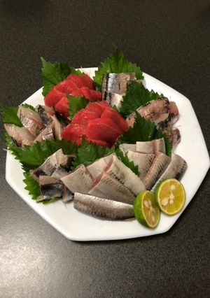 普通の刺し盛り-レシピのメイン写真