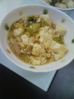 ★豆腐とレタスのオイスターソース煮★-レシピのメイン写真