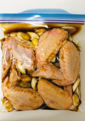 【下味冷凍】手羽先の甘辛焼き-レシピのメイン写真