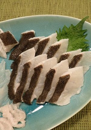 マコガレイの湯引き-レシピのメイン写真