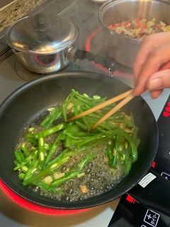 簡単♪インゲンのニンニク炒め-レシピのメイン写真