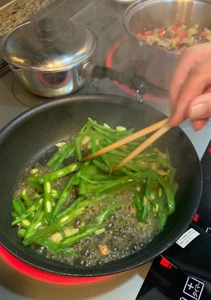 簡単♪インゲンのニンニク炒め-レシピのメイン写真