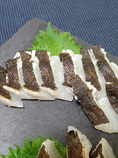 マコガレイの炙り刺し-レシピのメイン写真