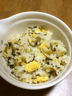 チャーハン(冷凍高菜・卵)-レシピのメイン写真