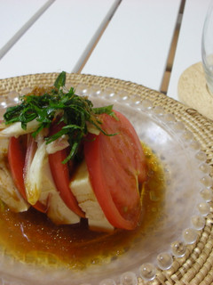 サッパリ!お豆腐の香味サラダ-レシピのメイン写真
