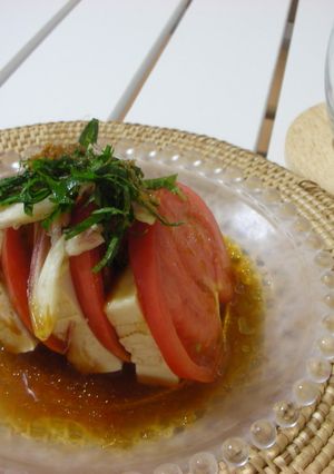 サッパリ!お豆腐の香味サラダ-レシピのメイン写真