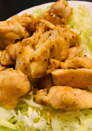 100%ハマる！鶏胸肉のハニーマスタード-レシピのメイン写真