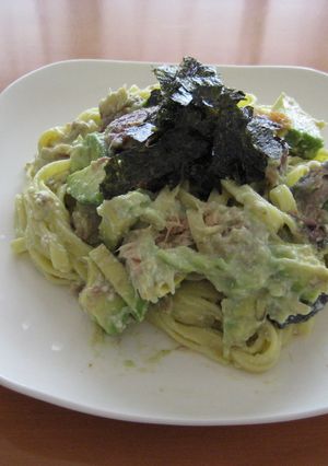 サバカド？のクリームパスタ-レシピのメイン写真