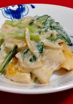 たらと小松菜のクリーム煮-レシピのメイン写真