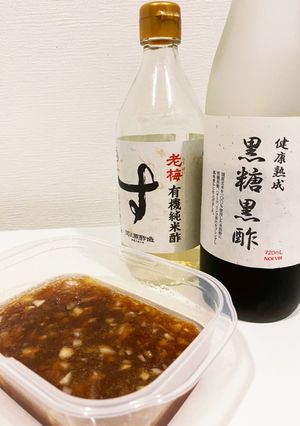 玉ねぎ黒糖黒酢ドレッシング-レシピのメイン写真
