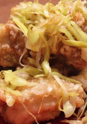 焦がしネギが香る　鶏の唐揚げ　旨すぎ注意-レシピのメイン写真