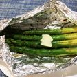 アスパラガスのホイル焼き