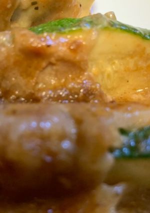 ズッキーニのチーズのせ豚肉巻き-レシピのメイン写真