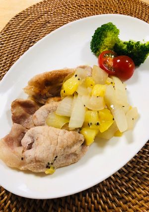 キウイのフルーティ生姜焼き-レシピのメイン写真