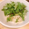 パクチー焼うどん