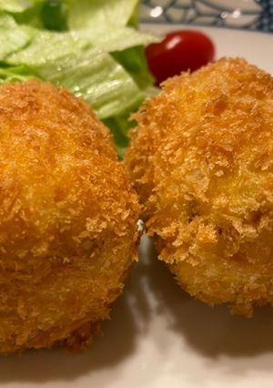 そぼろからポテトコロッケ-レシピのメイン写真