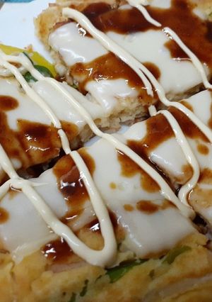 ヘルシー❗おからのお好み焼き風♪-レシピのメイン写真
