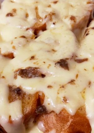 お酒のお供に！アンチョビチーズバゲット-レシピのメイン写真