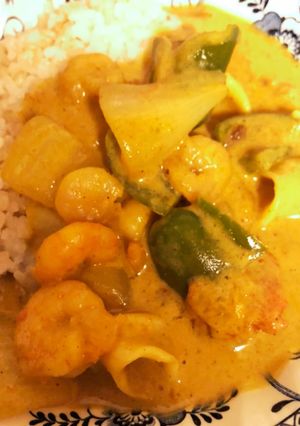 美味しい簡単!ココナッツシーフードカレー-レシピのメイン写真